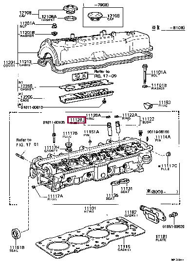 1112615020 Toyota Valve guide