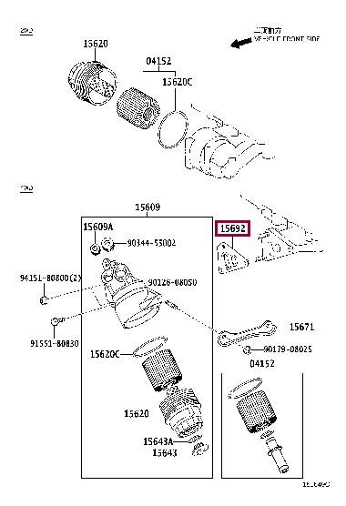 1569231020 Toyota Auto part