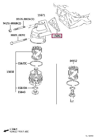 1569231030 Toyota Gasket