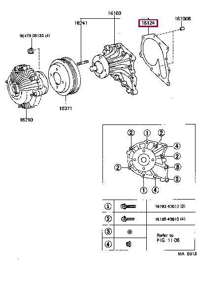 1612442020 Toyota Gasket