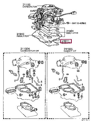 2191115010 Toyota Tailegate surnd