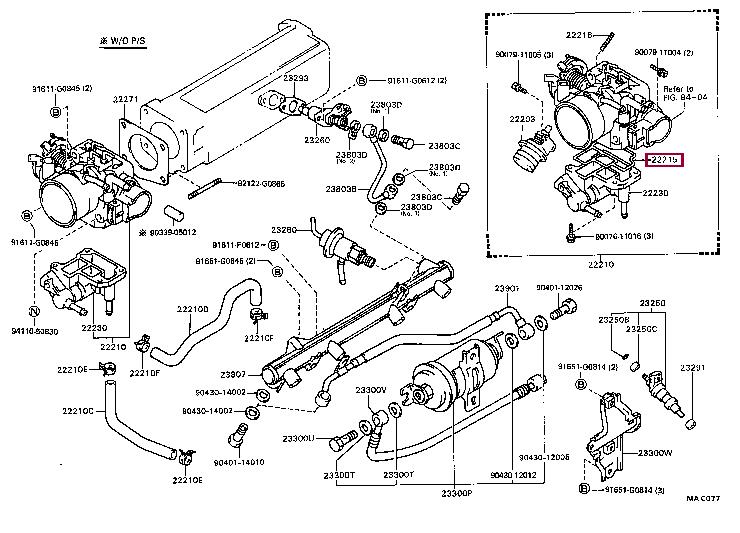 2221535270 Toyota Profiled gasket