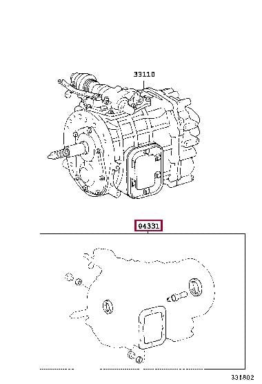 0433136080 Toyota Full Gasket Set, engine
