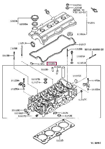 1110119265 Toyota Cylinderhead (exch)