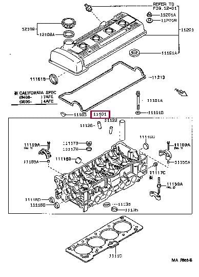 1110119375 Toyota Cylinderhead (exch)