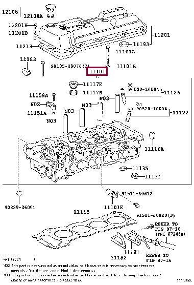 1110179276 Toyota Cylinderhead (exch)