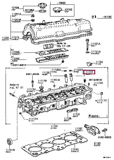 1112215020 Toyota Valve guide