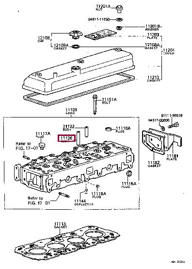 1112646010 Toyota Valve guide