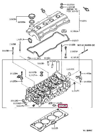 1113515030 Toyota Valve seat