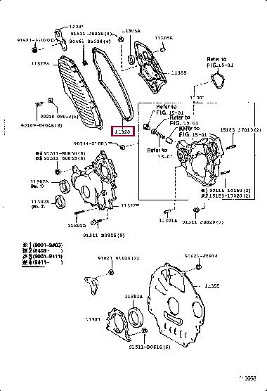 1132817030 Toyota Gasket