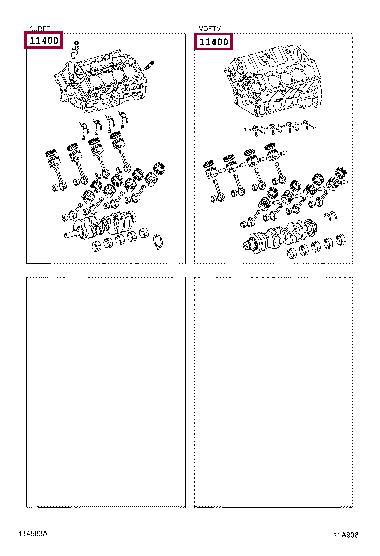 1140038150 Toyota Block assy-cylinder