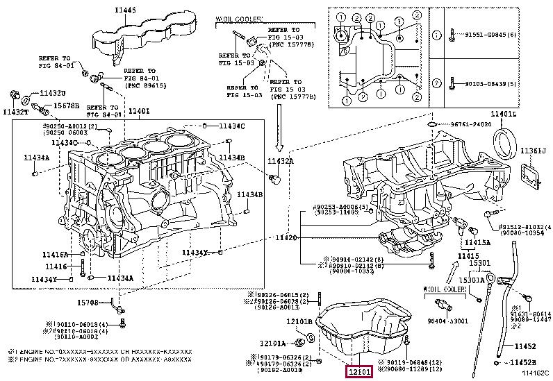 121010H050 Toyota Oil Pan
