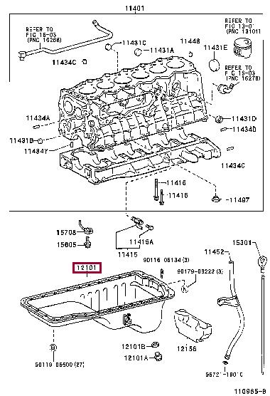1210117170 Toyota Oil Pan
