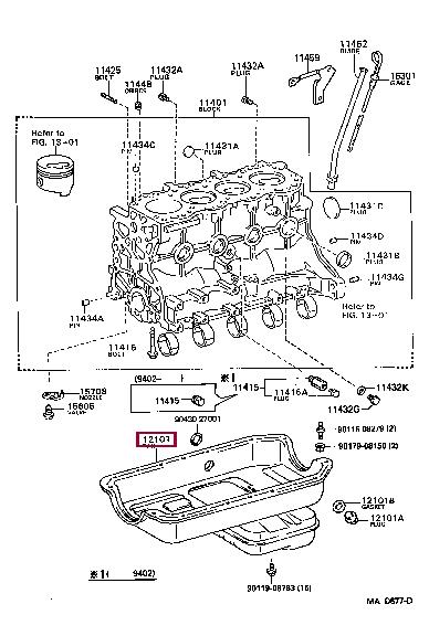 1210154233 Toyota Oil Pan