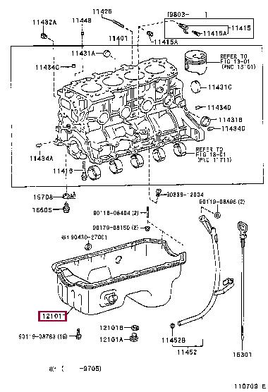 1210154271 Toyota Oil Pan