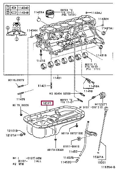 1210170100 Toyota Oil Pan