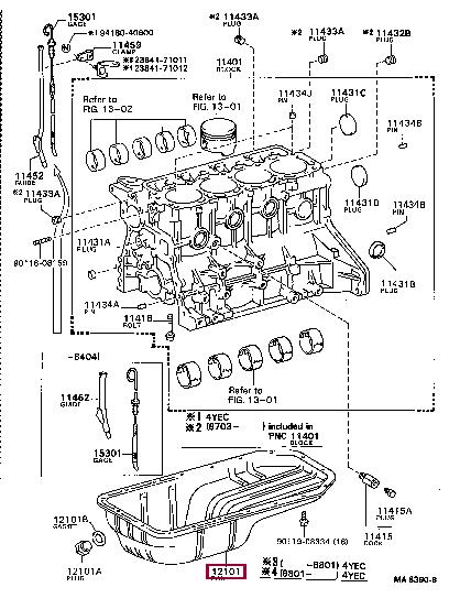 1210171031 Toyota Oil Pan