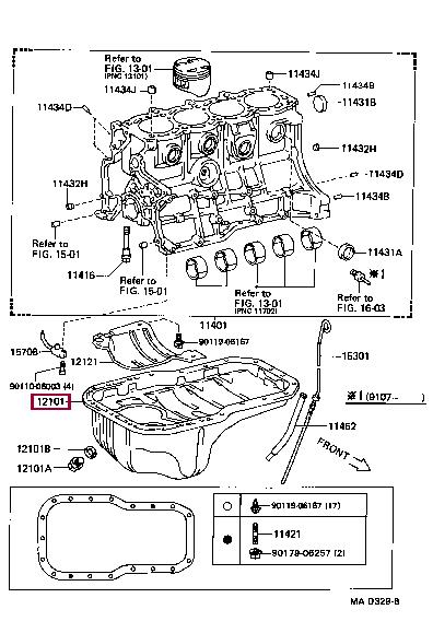 1210174070 Toyota Oil Pan
