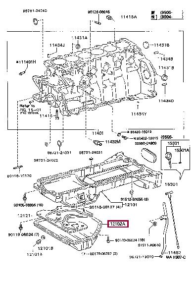 1210246011 Toyota Oil Pan