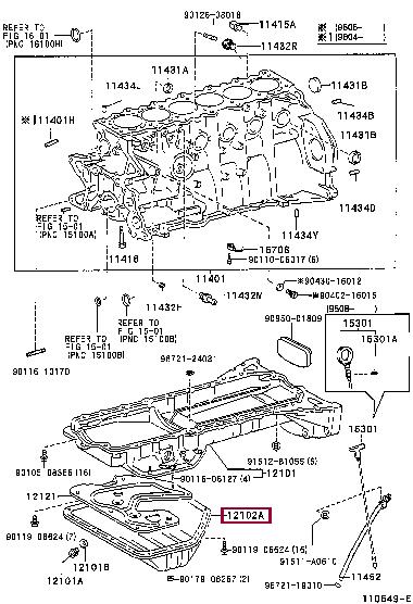 1210246031 Toyota Oil Pan