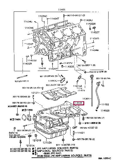 1211120042 Toyota Auto part