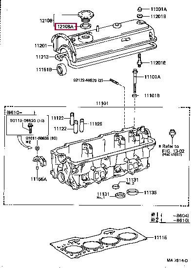 1219571020 Toyota Profiled gasket