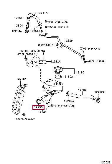 1225576010 Toyota Gasket