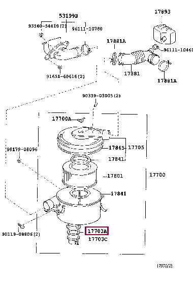 1784568030 Toyota Gasket