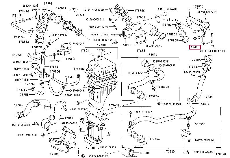 1785576010 Toyota Gasket