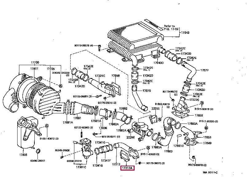 1785716010 Toyota Profiled gasket