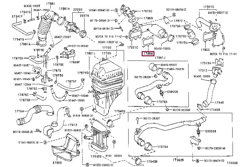 1785876010 Toyota Gasket