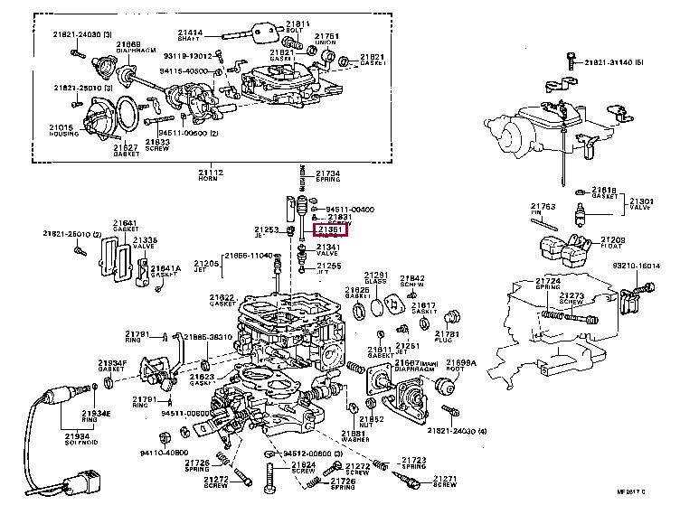 2135137040 Toyota Piston