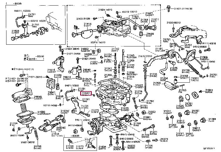 2164933080 Toyota Profiled gasket