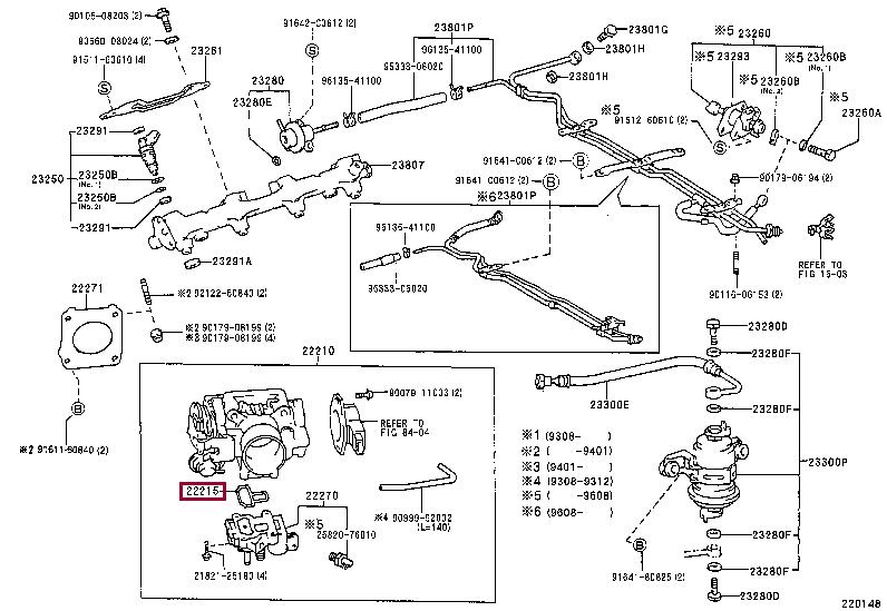 2221576010 Toyota Profiled gasket