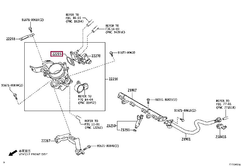 2221597401 Toyota Tailegate surnd