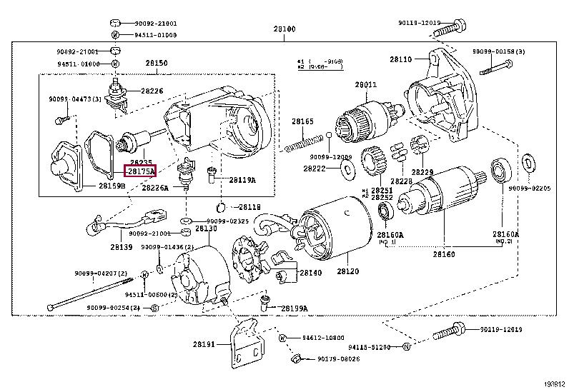 2817556310 Toyota Gasket