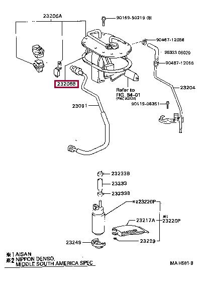 7716960010 Toyota Gasket