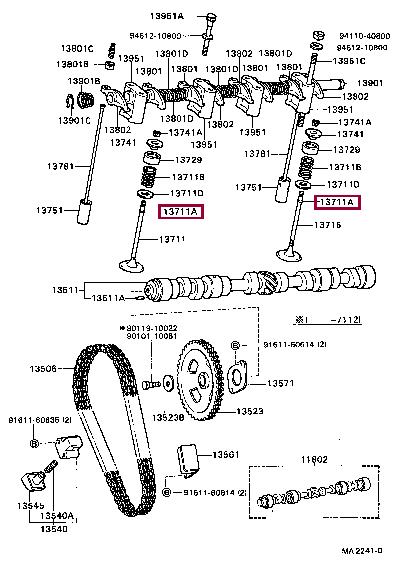 Valve stem seals Toyota Corolla: 9030106096 Toyota Seal, valve stem