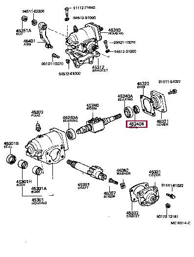 Toyota 90311-18010 Auto part 9031118010