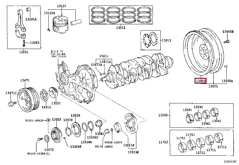 1345367030 Toyota GEAR-RING