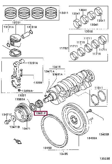 Buy Toyota 13521-27010 at a low price in United Arab Emirates!