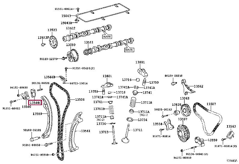 Buy Toyota 13552-75030 at a low price in United Arab Emirates!