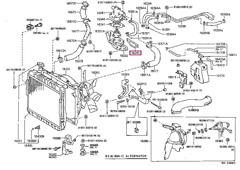 1634361020 Toyota Gasket