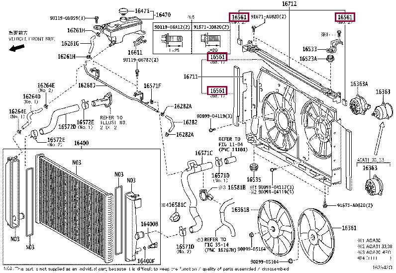 1656128080 Toyota Oil seal