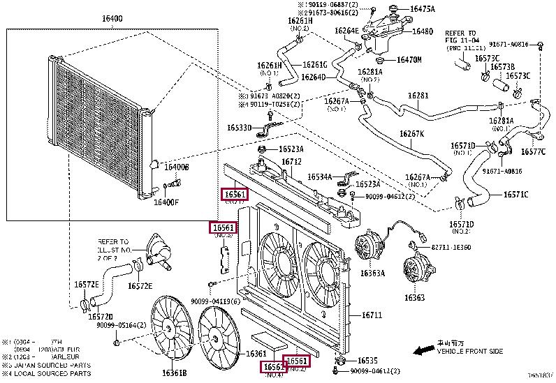 1656137040 Toyota Oil seal