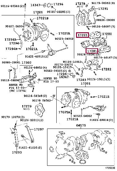 1728146010 Toyota Gasket