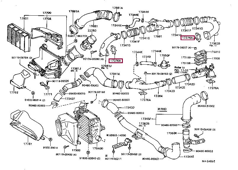 1737646010 Toyota Gasket
