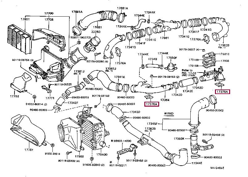 1737846010 Toyota Gasket