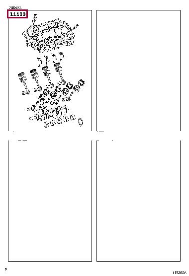 1140038081 Toyota Block assy-cylinder