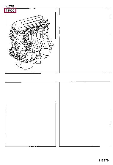 1900022360 Toyota Block assy-cylinder